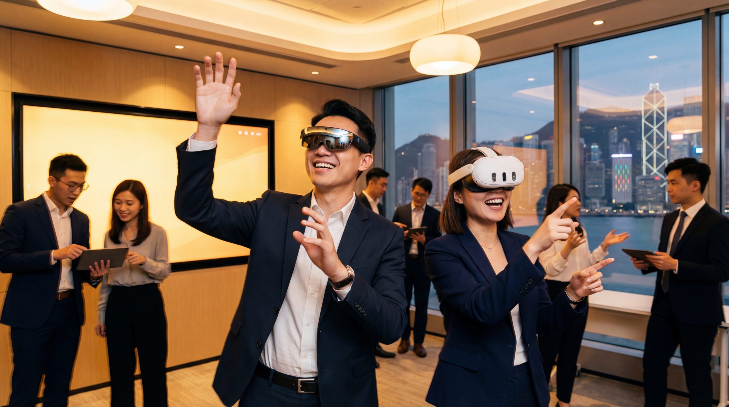 多人協作VR訓練 — 香港企業Meta Quest Moohan虛擬實境安全培訓